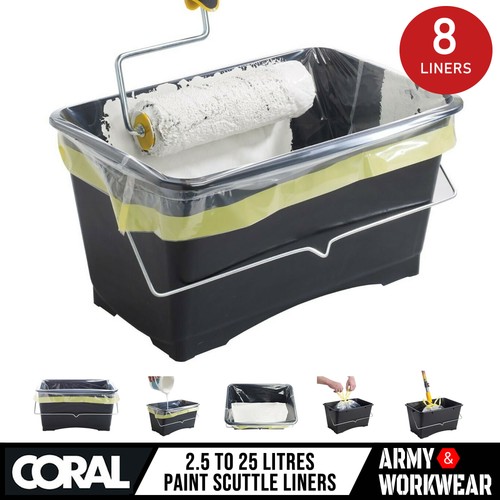 Coral paint scuttle - scuttle, liners